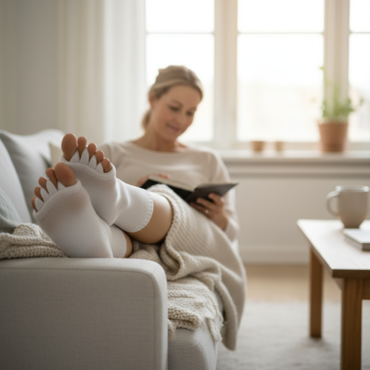 Socksyard - Sokker med tåseparatorer