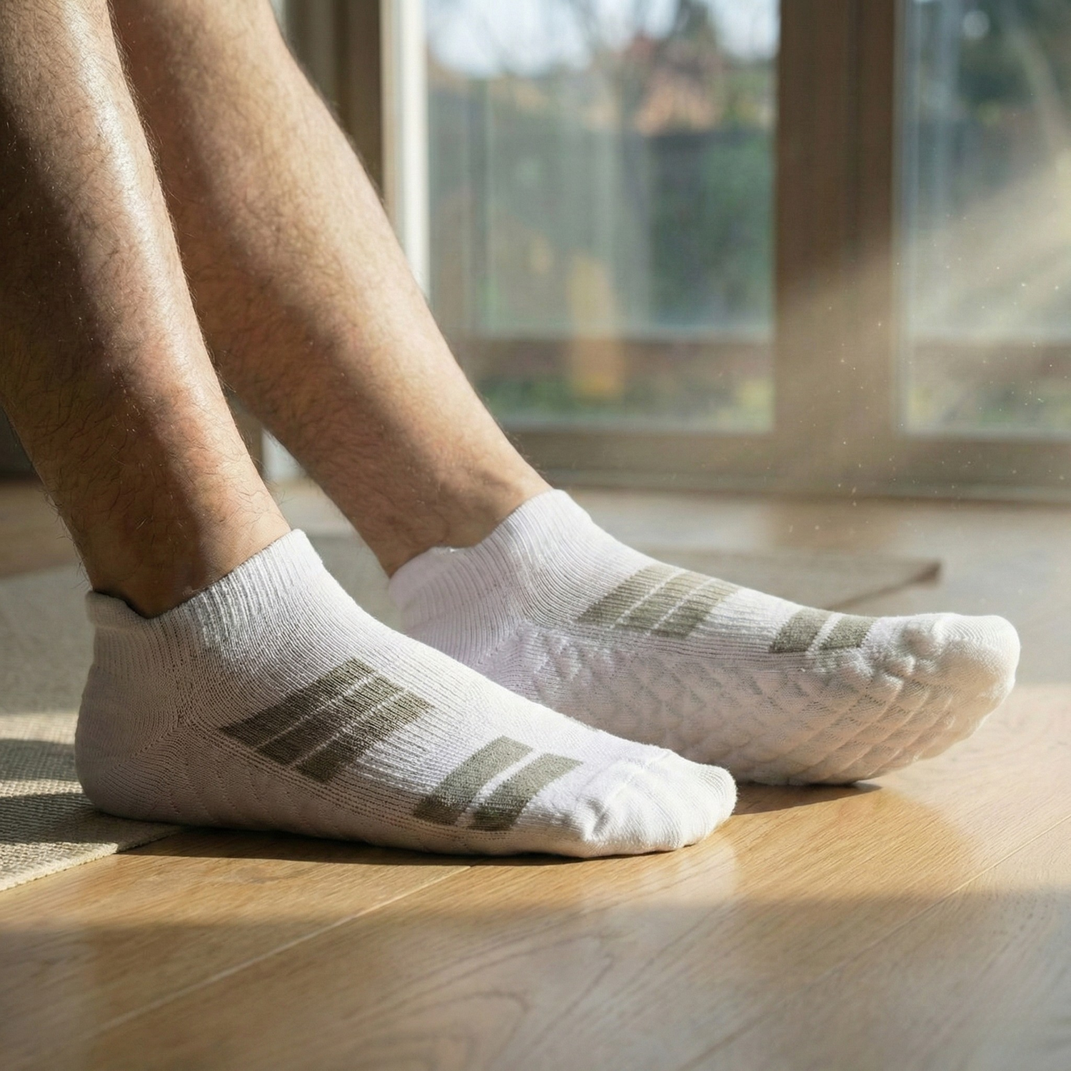 Polstret støtte i hvert trinn